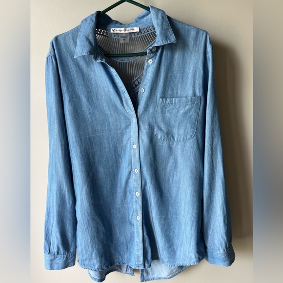 Bianca Nygard blue button down - Picture 1 of 5